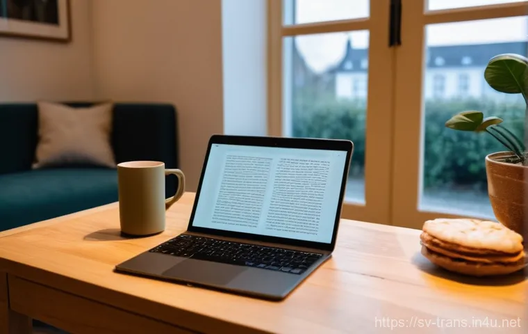 번역사 자격증을 가진 전문가의 인터뷰 - **Prompt: The Essence of Human Translation in a Scandinavian Setting**
"A warm, inviting scene d...