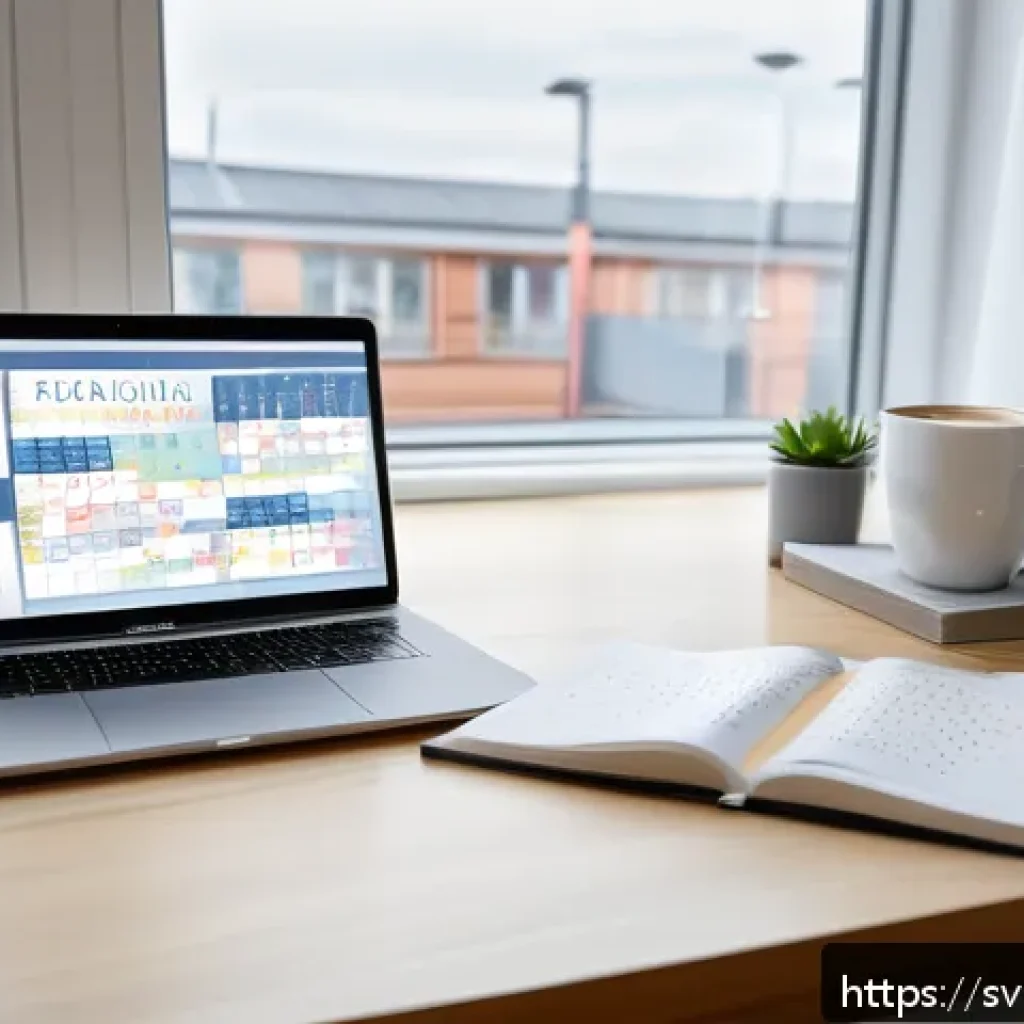 번역사 자격증 취득 후 경력 쌓기 - A professional home office setup of a freelance translator specializing in medical and legal texts, ...